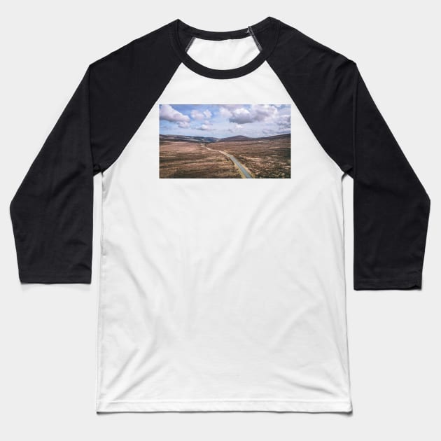 Wicklow Mountains [16:9] Baseball T-Shirt by shaymurphy